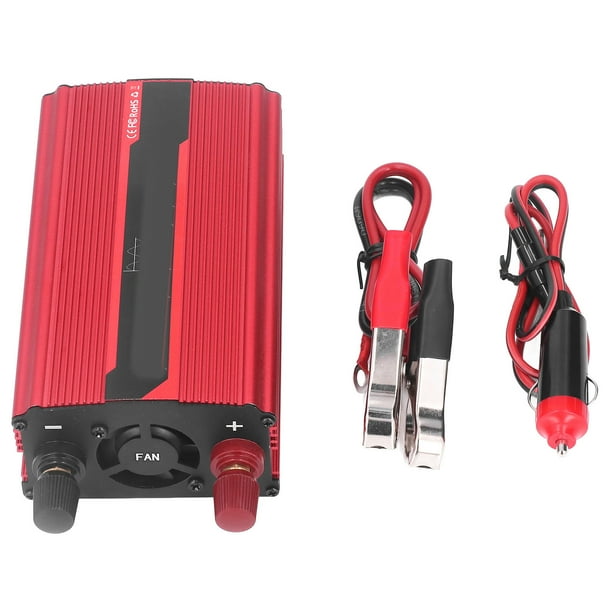 Inversor de corriente 12V DC NikouMX Convertidor de corriente alterna Diseño exquisito
