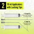 thumbnail image 3 of Pool Leak Detection Dye Kit - with 2 Precision Applicators - 75+ Tests - Superior Long Lasting UV Pool Dye Easily Locates Leaks - for All Pool, Spa, & Hot Tub Types - 8 OZ (Fluorescent Yellow), 3 of 9