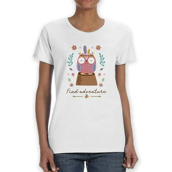 Find Adventure T-Shirt Women -Smartprints Designs, Female 3X-Large