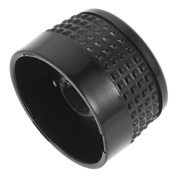 DEEPCRAFF Black Plastic Volume Control Knob Replacement Cap for Car Audio Stereo Systems, and Easy to Install