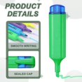 thumbnail image 3 of Uxcell Highlighter Pen, 6 Pack Water Based Broad Tip Writing Marker Pens Cute Pastel Colored Highlighter Studying Supplies for Office Home Daily Use, Light Green, 3 of 6