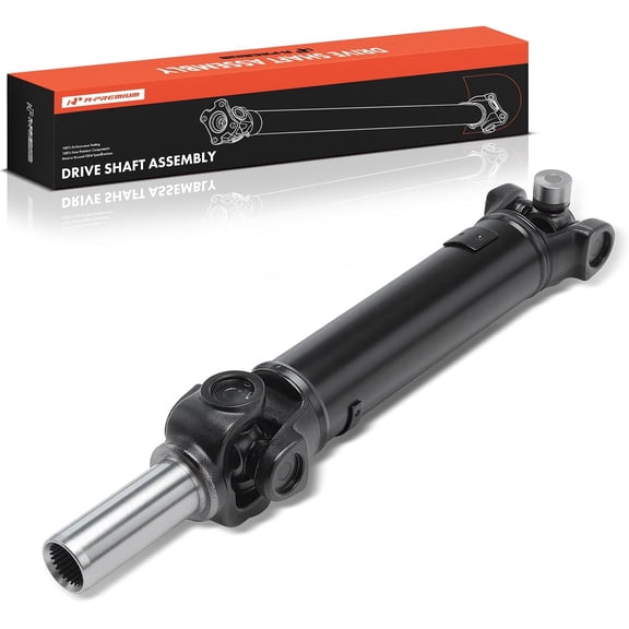 A-Premium Rear Drive Shaft Prop Shaft Driveshaft Assembly [4WD Manual Trans.] Compatible with Jeep Wrangler 1987 1988 1989 1990 1991 1992 1993, 4.0L 4.2L, 93.4" Wheelbase, Replace# 52098218, 53002003