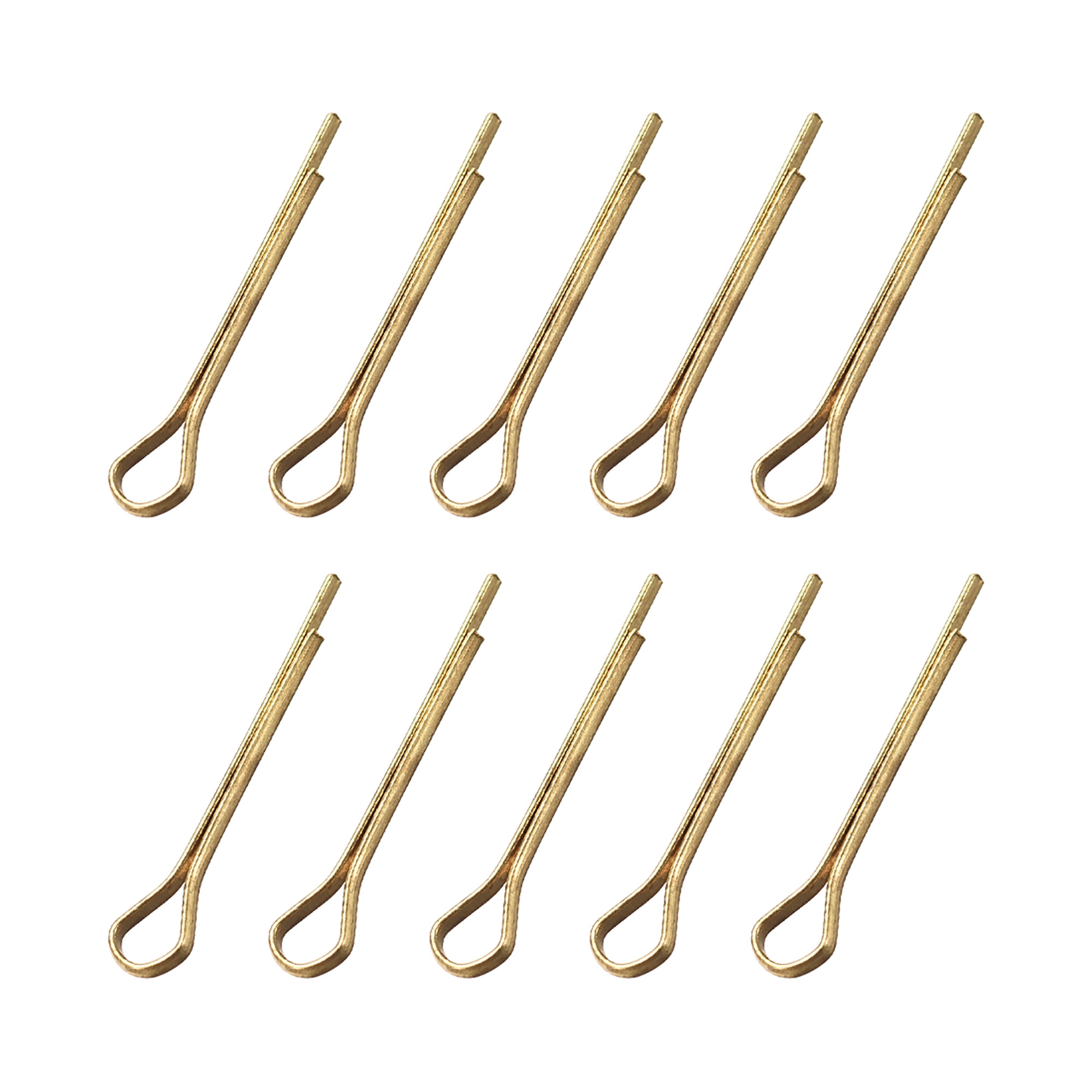 Split Cotter Pin 1.5mm x 16mm (1/16 inch x 5/8 inch) Solid Brass 2