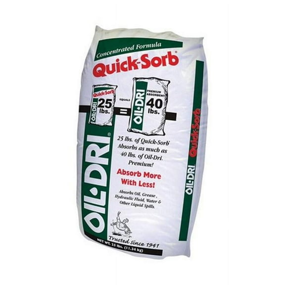 OIL-DRI I05025-G70 Maintenance Absorbent,25 lb.,Bag
