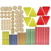 Maven Gifts 104Piece Fiddlestix Classic Wood Connector Set and Frontier Logs Classic All Wood 114Piece Construction Set