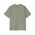 thumbnail image 2 of Effete Feline Claw Marks Scratch Men's Heavy Oversized Tee, 2 of 5