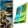 thumbnail image 1 of Ainf Tied Up Rig Short Hook With High Buoyant Floating Size Tackle 5pcs High Steel Hooks, 1 of 9