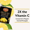 thumbnail image 5 of (3 pack) Del Monte Deluxe Gold Pineapple Tidbits in 100% Pineapple Juice, 20 oz Can, Canned Fruit, 5 of 8