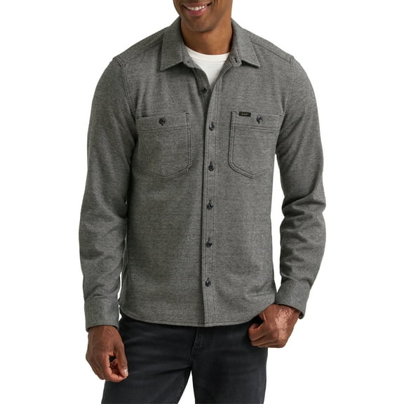 Lee® Men's Brushed Knit Shop Shirt