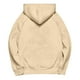 thumbnail image 5 of Sudadera con capucha gris,Sudadera con capucha para mujer, blusa informal de manga larga, blusa lisa de poliéster, largo regular para casa o el trabajo, sopatenor, 5 of 8