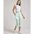 thumbnail image 2 of 3-Pack: Women's Capri Silky Soft Joggers Cuffed Athletic Comfy Casual Sweatpants with Pockets (Available in Plus Size), 2 of 7