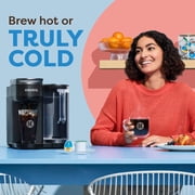 Keurig K-Brew + صانع قهوة K-Cup بارد مثلج أو ساخن ذو خدمة واحدة