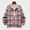 Pink, variant on Mens Reversible Jacket Solid Zip Pocket Stand Collar Outerwear Pink XL