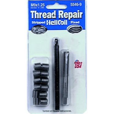 HeliCoil 5546-9 Metric Thread Repair Kit, M9 X 1-1/4 X 13.5 mm