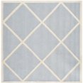 thumbnail image 1 of Safavieh Cambridge Light Blue Transitional Rug - Square 4', 1 of 5