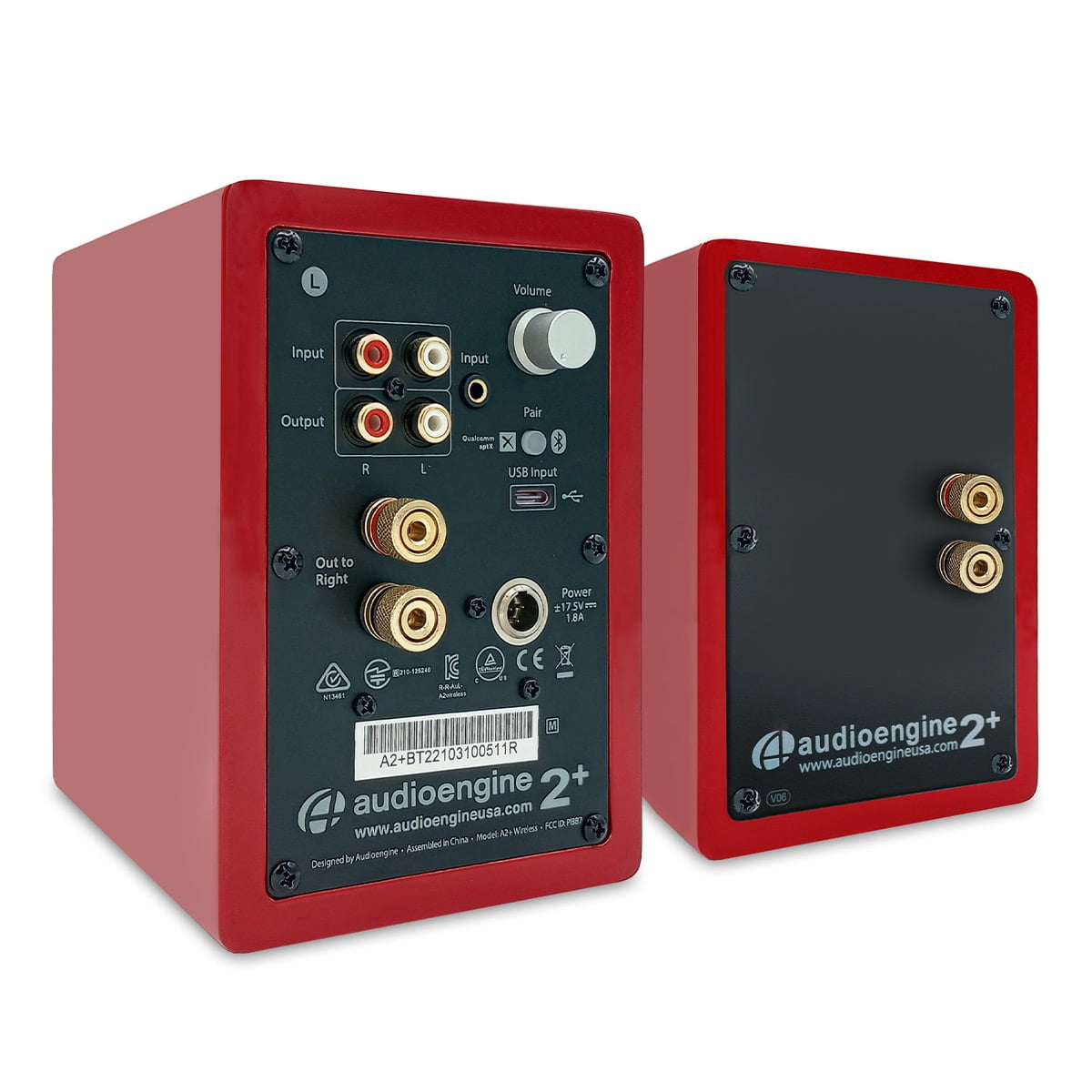 Audioengine A2+ Next Gen Powered Desktop Speakers with Audioengine A2+ Next Gen Powered Desktop Speakers with