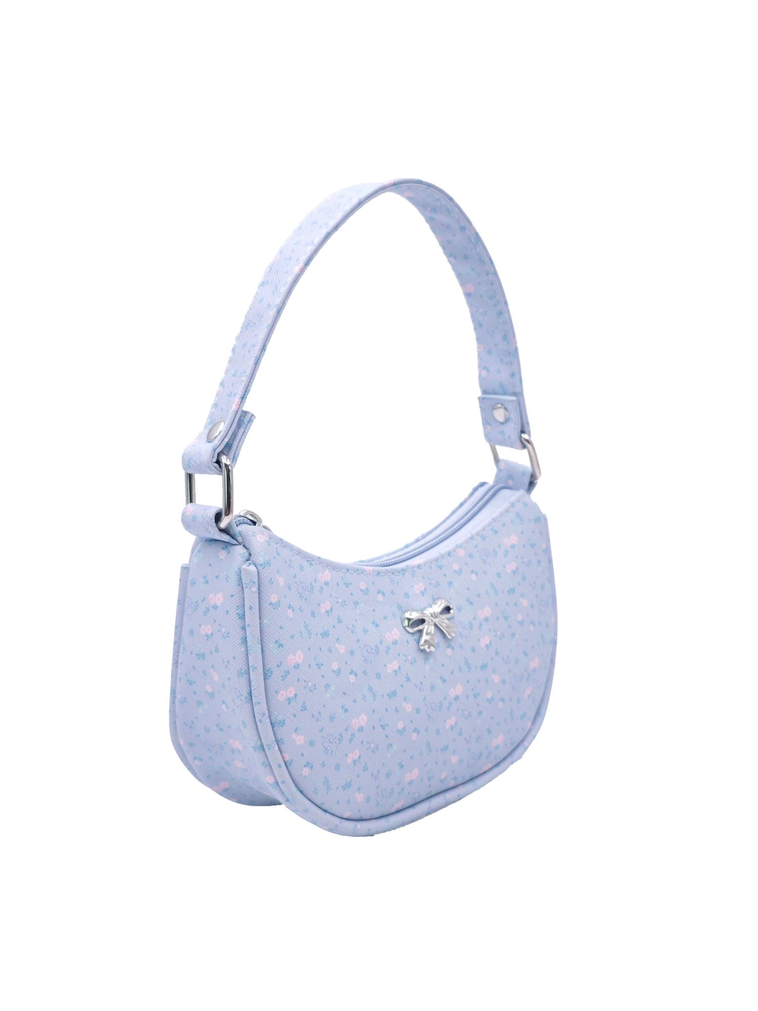 Wonder Nation Girls Mini Purse, Blue Floral