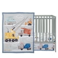 thumbnail image 2 of Bedtime Originals Construction Zone 3-Piece Trucks Nursery Baby Crib Bedding Set, 2 of 9