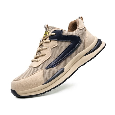 

Steel Toe Work Shoes for Men Women Lightweight Safety Boots Anti-Pierce Industrial Work Sneakers for Construction Hiking