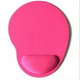 thumbnail image 1 of Comfort Wrist Rest Protect Pad Thicken Desk Soft Geometric Mouse Pad Notebook Gaming Pad Rose Red, 1 of 5