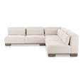 thumbnail image 3 of Moe's Home Collection June Modular Sectional Fabric Beige, 3 of 6