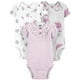 thumbnail image 1 of Set de Bodys Child of Mine 3 piezas Rosa 3-6M con Broches, 1 of 4