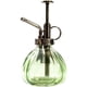thumbnail image 2 of hamacy Plantas de botella de spray de vidrio rojo, estilo vintage de 16 cm de alto con bomba superior de plástico de bronce Botella de spray de una mano para plantas de interior, limpieza, 2 of 5