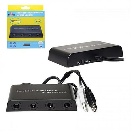 Mayflash W012 Wii Wii U Gc Controller Adapter For Wii Wii U 4 Port Walmart Canada