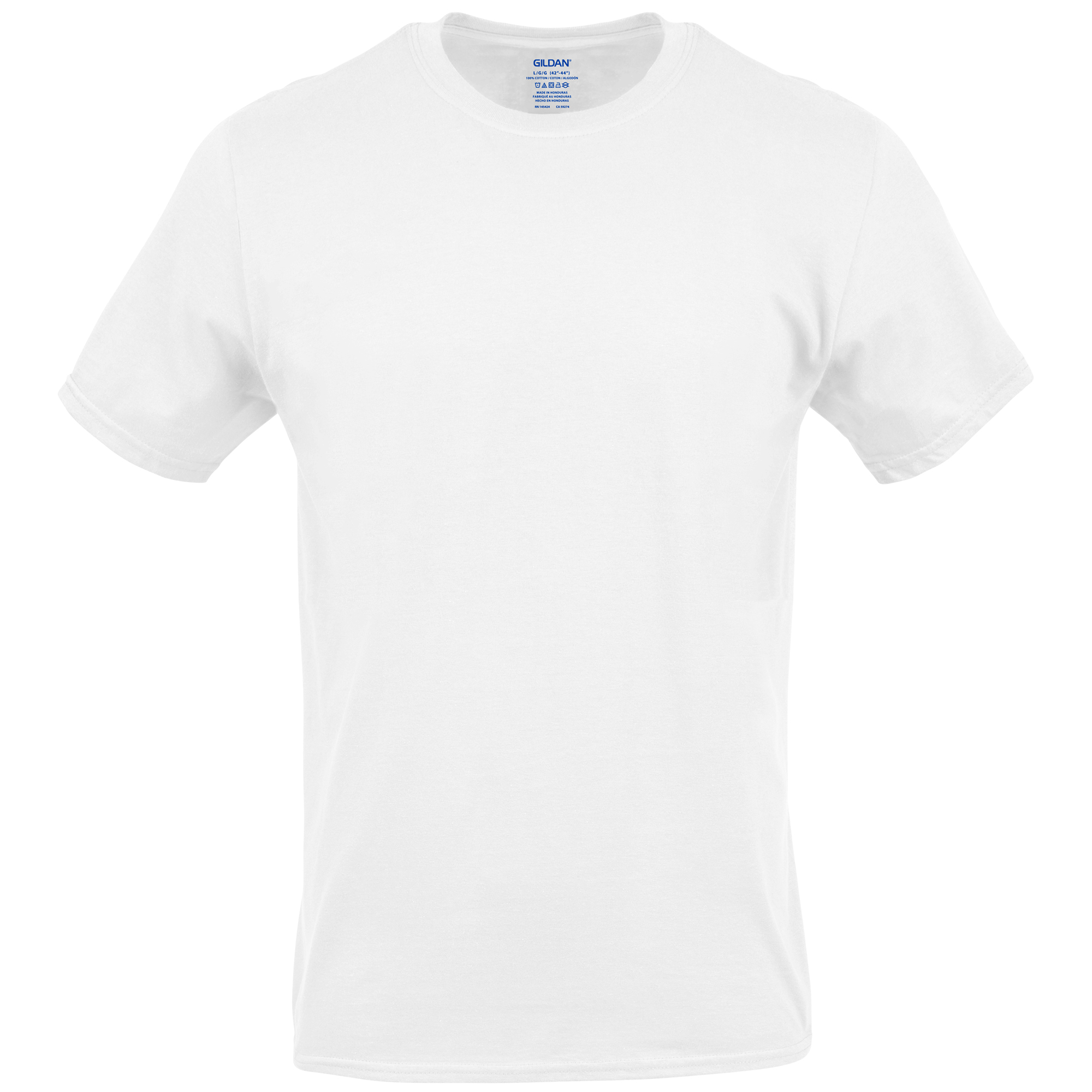 Gildan Men's Crew T-Shirt, 12-Pack, White photo 6
