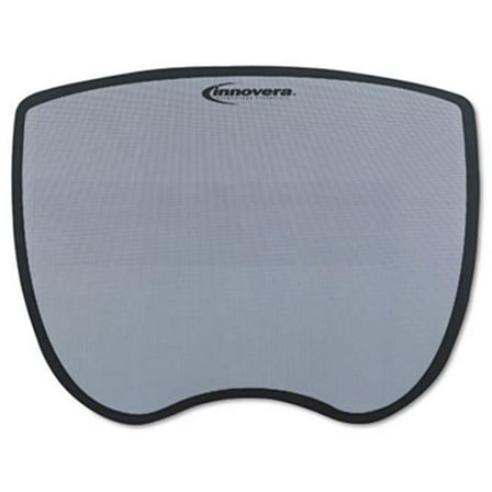 Innovera  Ultra Slim Mouse Pad- Nonskid Rubber Base- 8.75 x 7- Gray