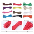 thumbnail image 4 of 12 Colors 10M 1mm Cotton String Cords for DIY Necklace and Bracelet Craft Making Random Color, 4 of 8