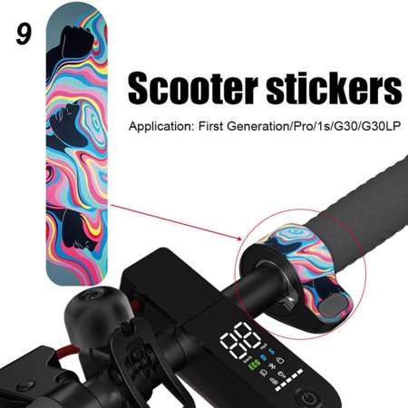 New 16 Styles 13.5*3cm MAX Throttle G30 Scooters Accessories M365 Refers Supplies Modification Sticker Scooter Stickers 9