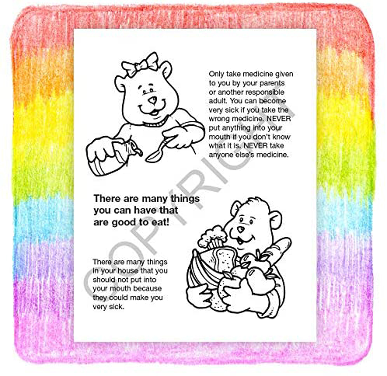 ZoCo: 25 Pack - Home Safety Kid's Educational Coloring & Activity Books