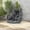 Gray, variant on Uforic Egg Hanging Chair with Stand, Wicker Swing Chair for Patio Garden, Beige, 330lbs