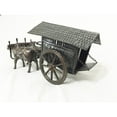 thumbnail image 3 of D-Art Collection Tin Metal and Iron Cows with Cart in Copper/Chrome, 3 of 3