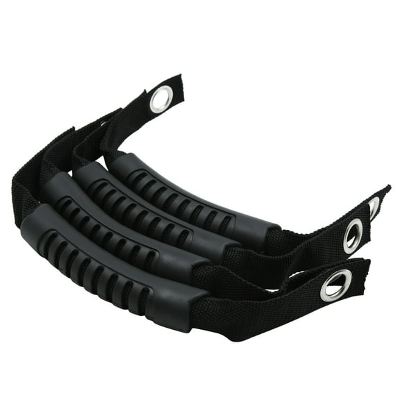 4pcs Black Unlimited Car Rear for Seat Grab Handle Pillar for Jeep Wrangler