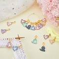 thumbnail image 4 of 16Pcs 8 Colors Cat Stitch Markers Crochet Stitch Marker Cute Animal Colorful Enamel Removable Locking Crochet Marker Charms for DIY, 4 of 5