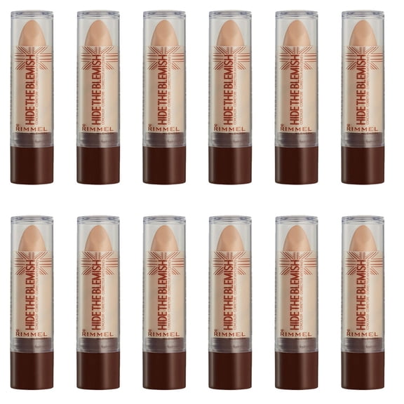 Pack of (12) Rimmel Hide The Blemish Concealer (w/clear cap) Golden Beige