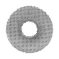 thumbnail image 3 of Almohada para perforar orejas, almohada de donut, lavable, de viaje, de algodón PP suave, regalo para adultos. Gris, 3 of 9