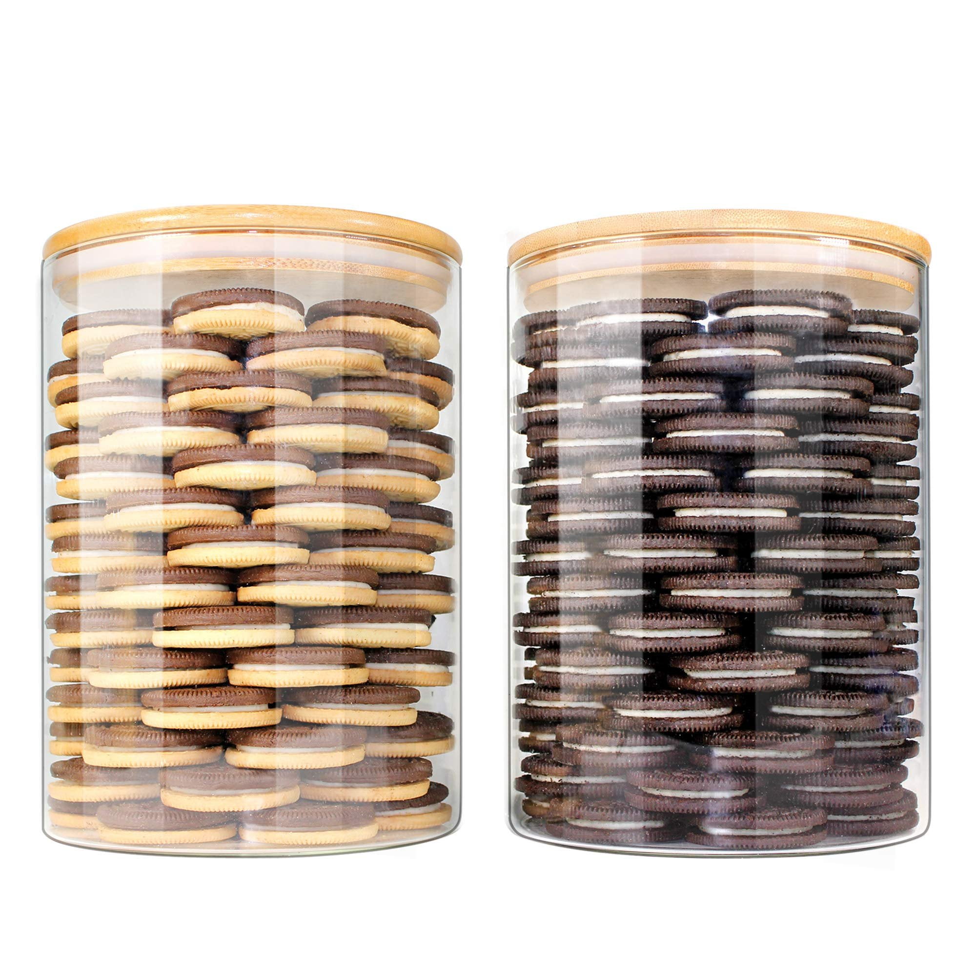 Eco-Friendly Borosilicate Cookie Candy Honey Food Glass Pumpkin Design  Storage Jar with Airtight Bamboo Lid Storage Tank - China Glass Jar and Jar  price