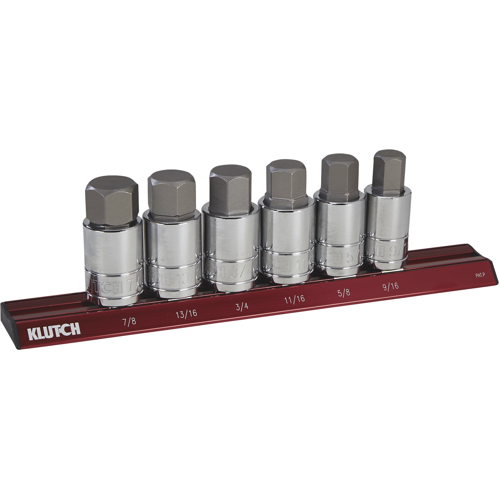 Blackhawk 16 Point Piece Hex Bit Impact Socket Sets, 1/2 in