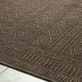 thumbnail image 4 of Livabliss Outdoor Rugs, 5x7 Terrace Global Dark Brown Area Rug for Patio, Porch, Deck, Backyard, Waterproof Indoor Outdoor Carpet (5'1" x 7'), 4 of 6