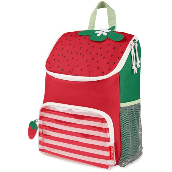Mochila Skip Hop Sparks para niños de 3 a 4 años color fresa