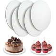 thumbnail image 1 of EcoNesxp Cake Pieces Pack Food Grade Cardboard Cake Rounds 1.5 Inch Round Great for Baking Sturdy Corrugated Cake Base Cake Board DIY, 1 of 5