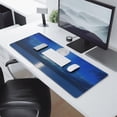 thumbnail image 2 of Lunar Luxury with Large Moonlight Gaming Mouse Pad - 31.5 x 11.8 inches, Superior Micro-Weave Cloth, Non-Slip Base, Stitched Edges, Water Resistant for Gamers, Office & Home, 2 of 7