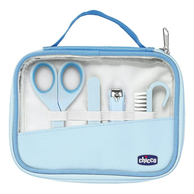 Chicco Kit para Uñas Happy Hands, Color Azul Chicco Happy Hands