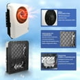 thumbnail image 4 of 12V 10000BTU aire acondicionado eléctrico de camión dividido unidad de aire acondicionado de aparcamiento de nueva energía para semicamión autocaravana tractor remolque furgoneta de camping RV, 4 of 8