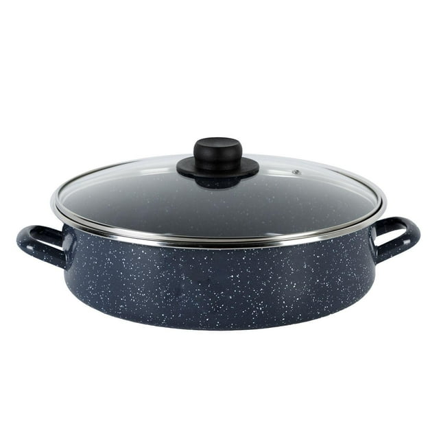 Arrocera de 28 cm Ekco Gris Acero Esmaltado 49942
