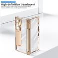thumbnail image 2 of Dteck for Samsung Galaxy Z Fold6 Case with Slim Pen, Fold 6 Pen with S Pen Holder + Camera Lens Film + Front Screen Protector + Kickstand, Luxury Crystal Clear Case for Galaxy Z Fold6 5G 2024,
Gold, 2 of 7