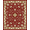 Red, Pattern 2, variant on ODIKA 2'x3' Machine Washable Non-Slip Area Rug, Elegant Damask Flourish Symphony Timeless Handwoven High Traffic Rug, Red, 486616